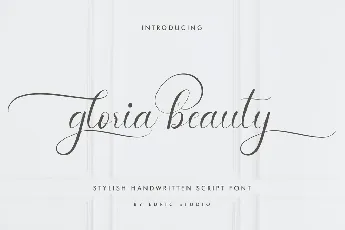 Gloria Beauty Demo font