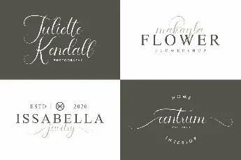 Gloria Beauty Demo font