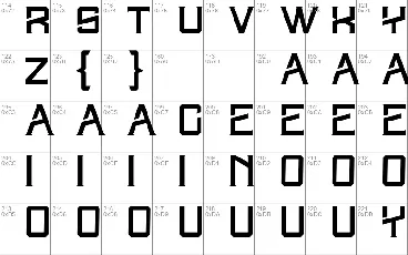 Entity font