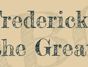 Fredericka the Great font