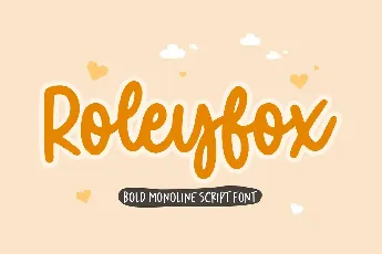 Roleyfox font