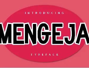 Mengeja font