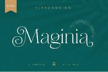 Maginia font