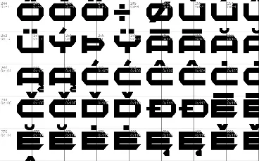 BEXAGO font