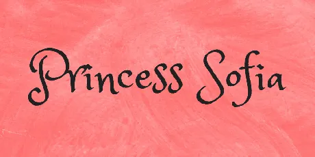 Princess Sofia font