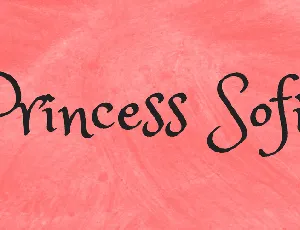 Princess Sofia font