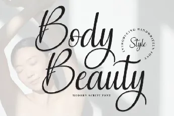 Body Beauty Calligraphy font