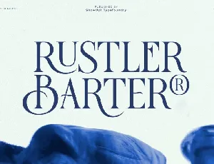 Rustler Barter Serif font