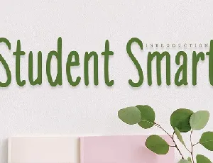 Student Smart font