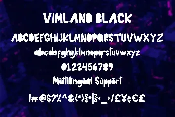 Vimland font