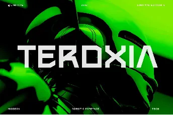 Teroxia Demo font