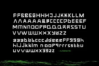 Teroxia Demo font