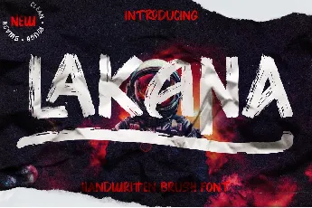 LAKANA font