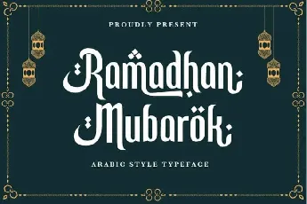 Ramadhan Mubarok Display font