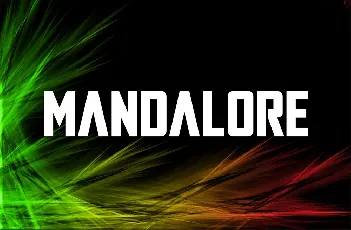 Mandalore Family font