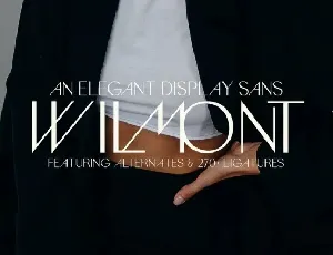 Wilmont font