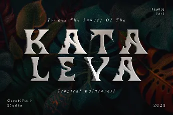 Kataleya Demo font