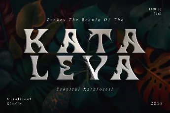 Kataleya Demo font