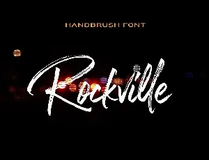 Rockville font