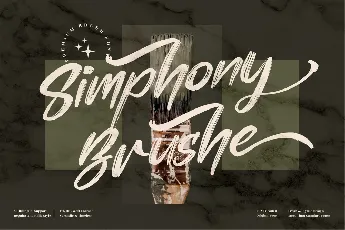 Simphony Brushe font