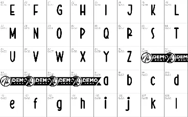 Winter Twisty Demo font