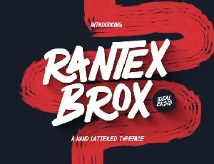 Rantex Brox font