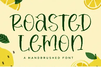 Roasted Lemon font