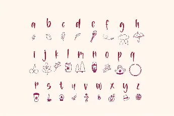 Autumn Dingbats font