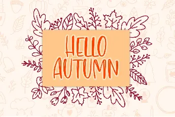 Autumn Dingbats font