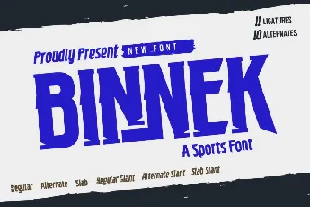 Binnek font