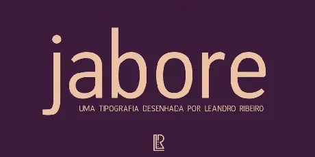 Jabore font