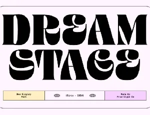 Dream Stage font
