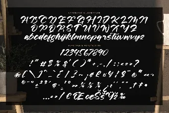 Nigholas Montfire DEMO VERSION font