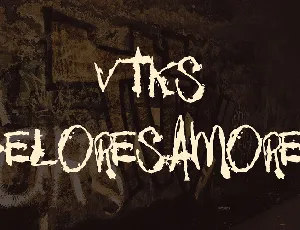 Vtks DeloresAmores font