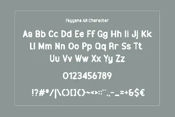 Fayyana font