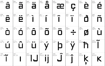 Aldrich font