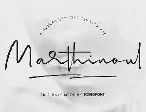 Marthinoul font