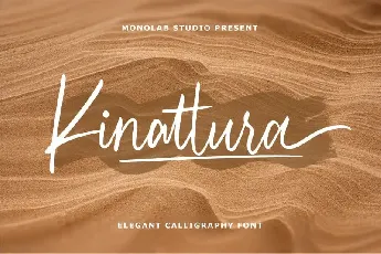 Kinattura Script font