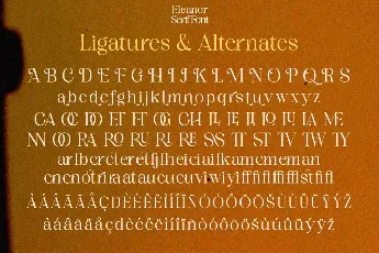 Eleanor DEMO font