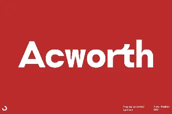 Acworth font