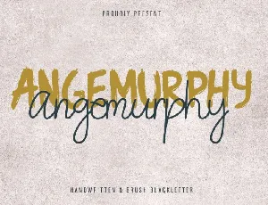 Angemurphy Script Duo font