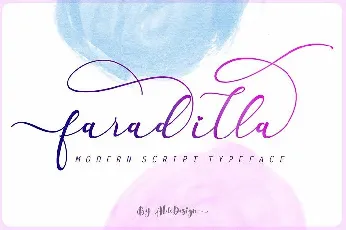 Faradilla Script font