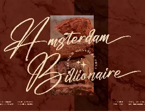 Amsterdam Billionaire font