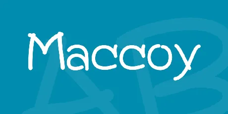 Maccoy font