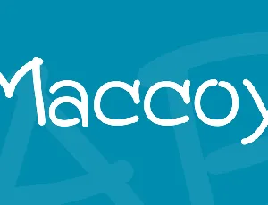 Maccoy font