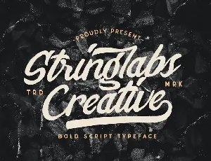 Stringlabs Creative font