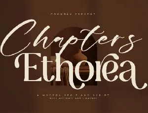 Chapters Ethorea Duo font
