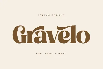 Gravelo DEMO VERSION font