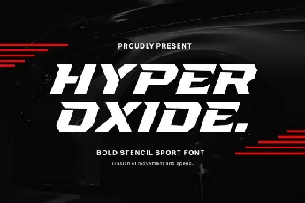 Hyper Oxide font