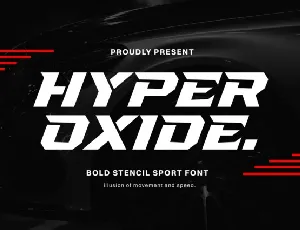 Hyper Oxide font